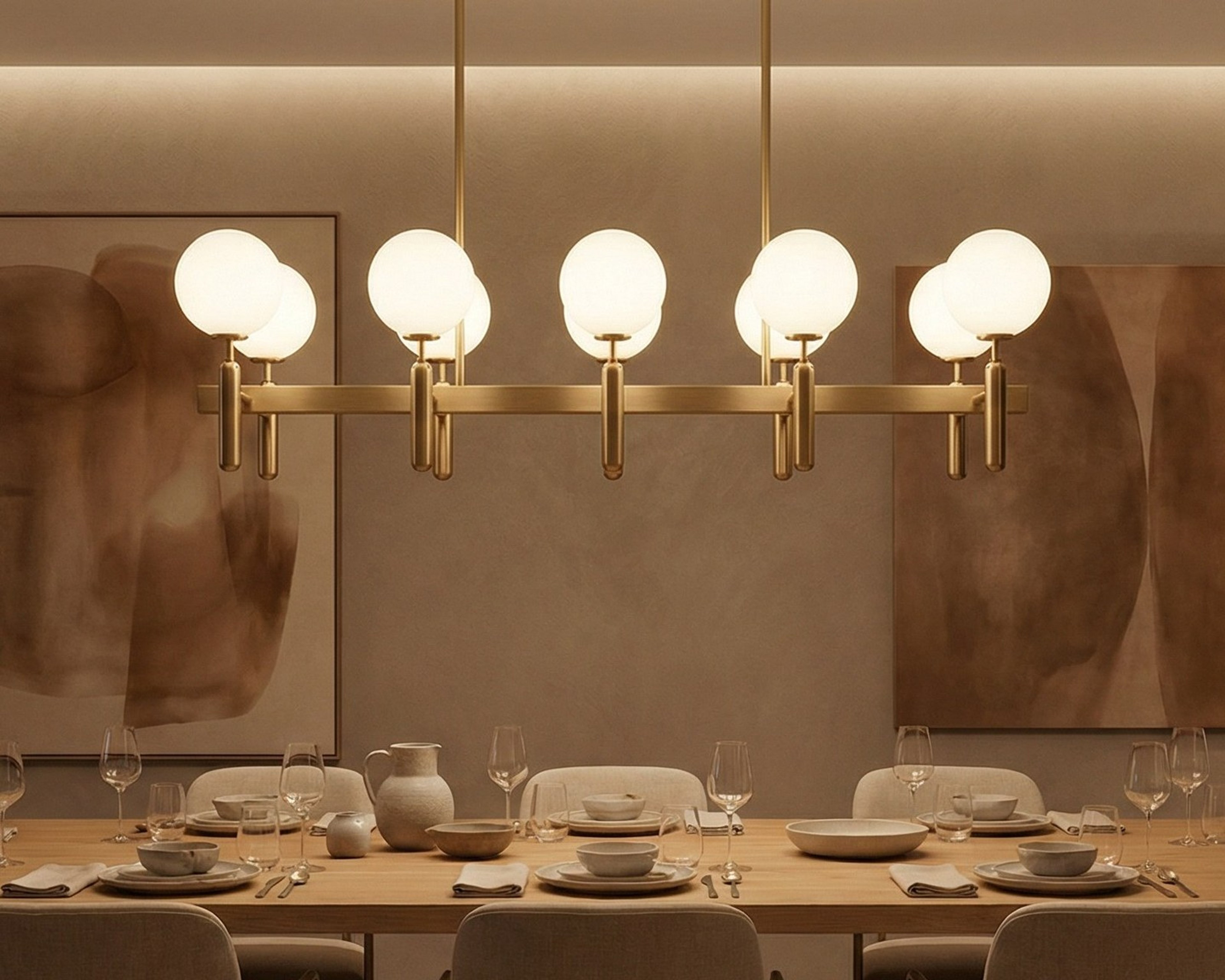 Dining room chandelier