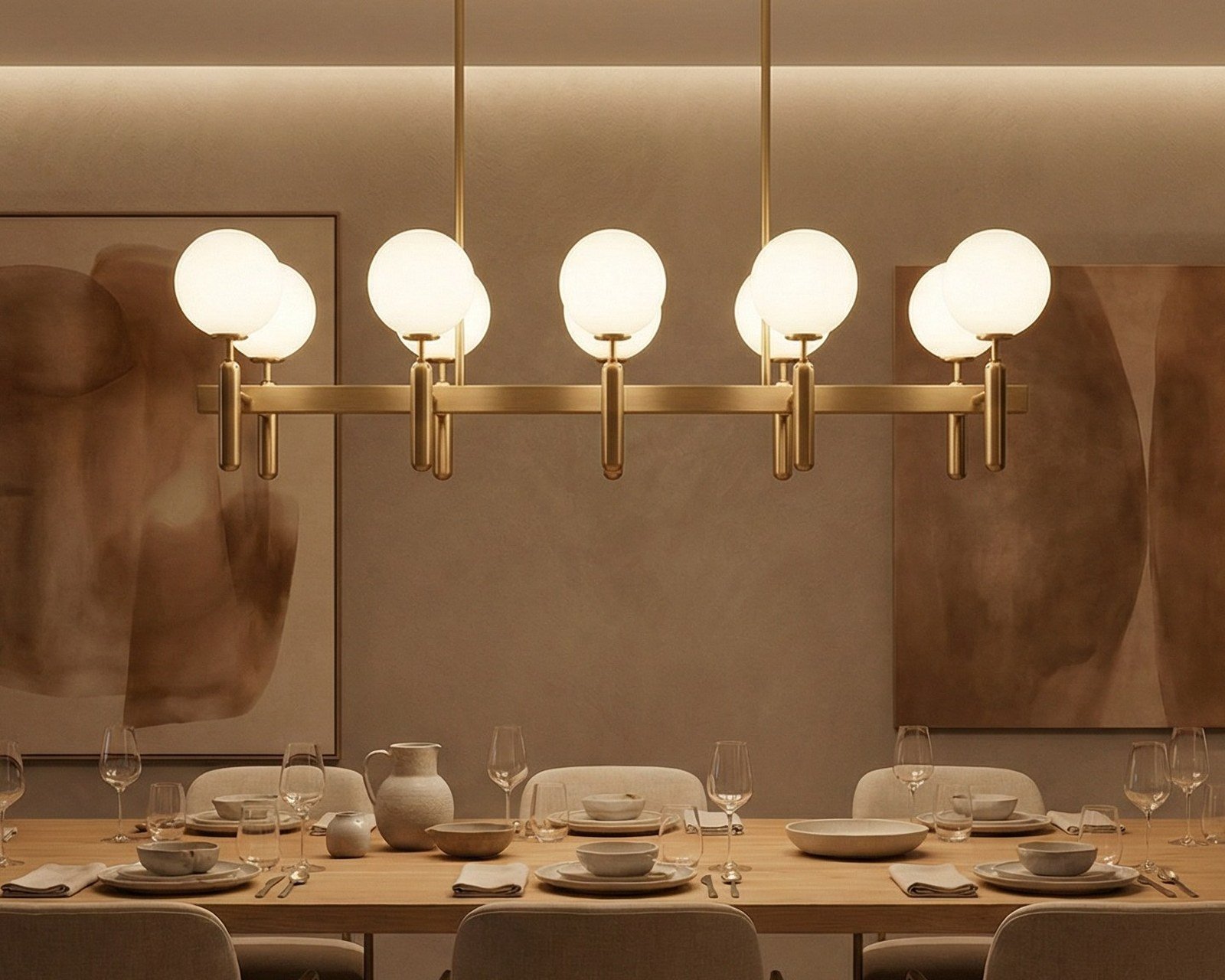 Dining room chandelier