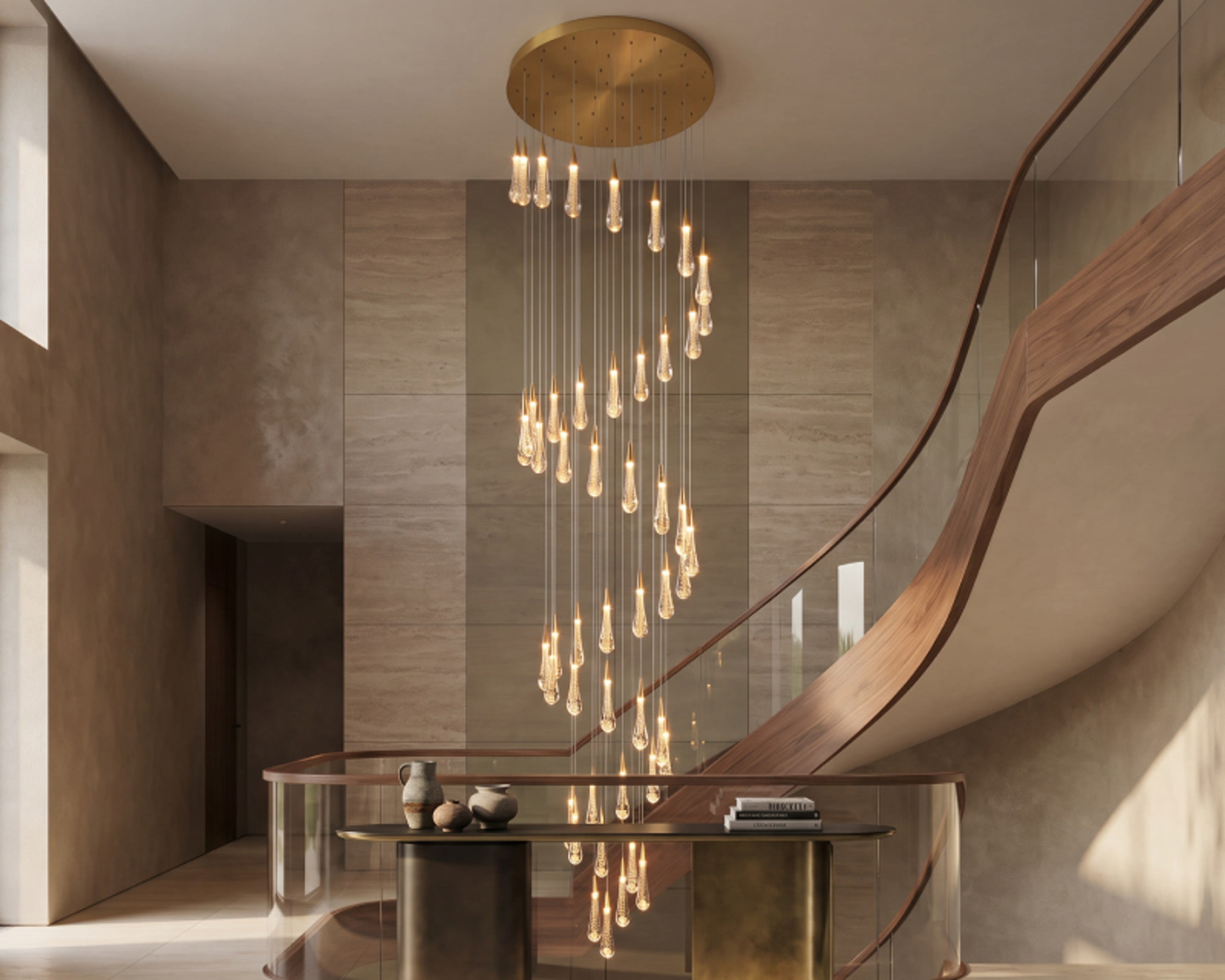 Staircase Chandelier