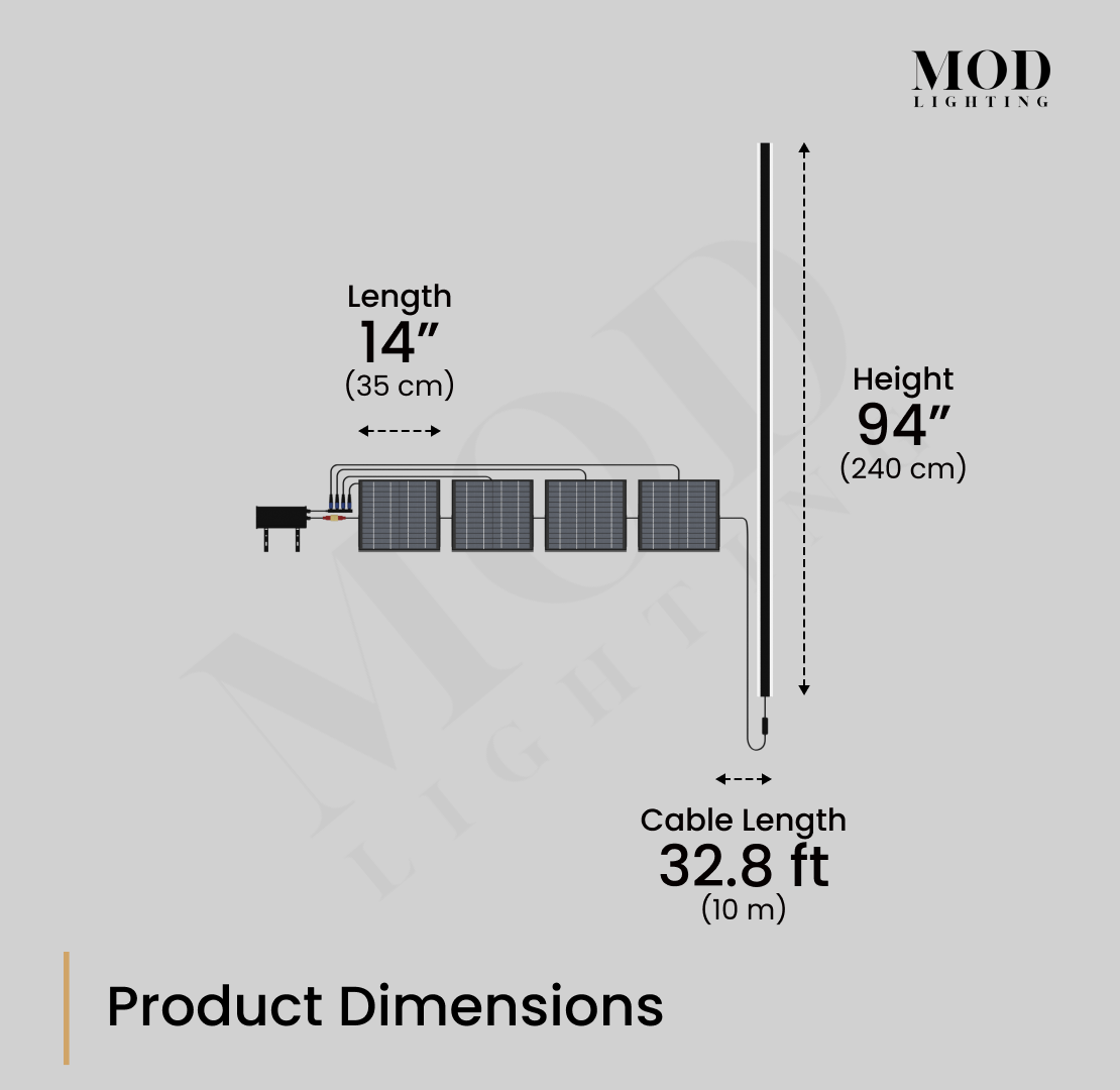 dims 240cm