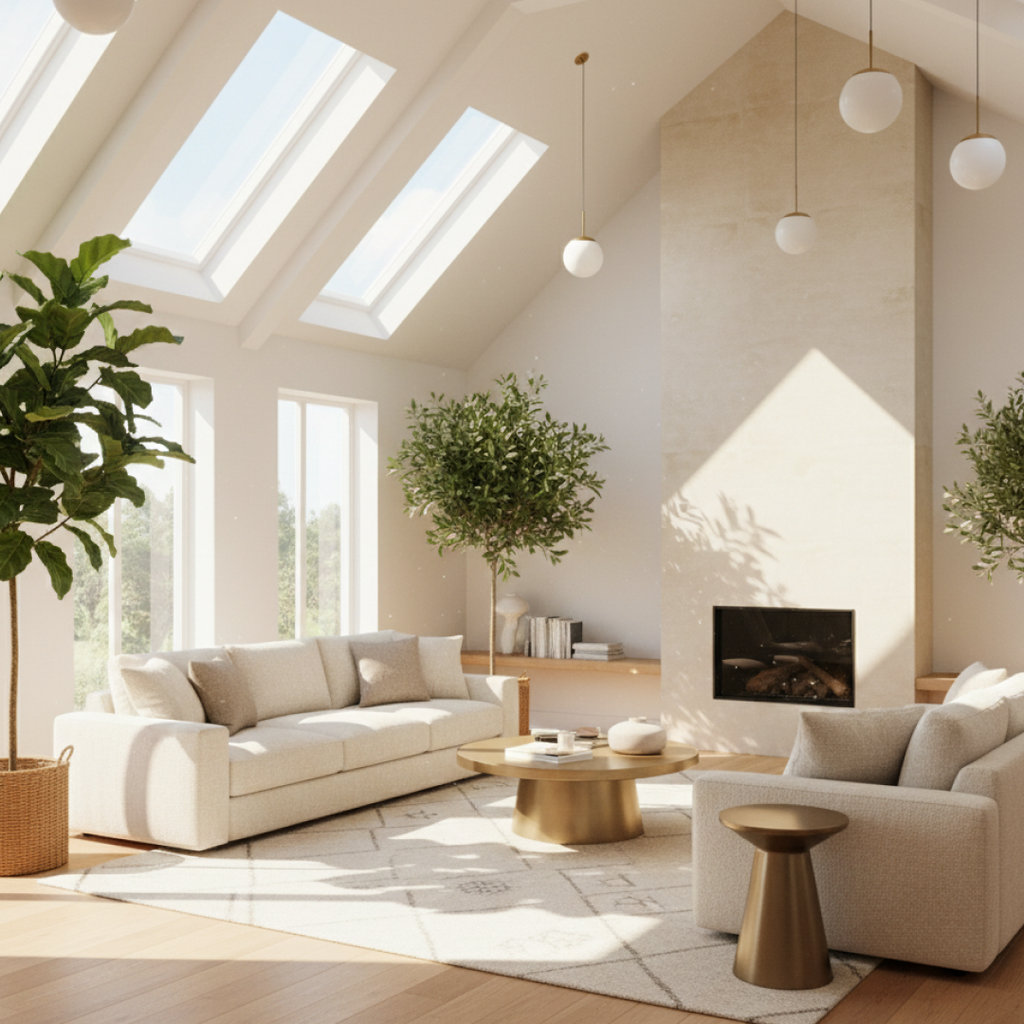 Vaulted & Cathedral Ceiling Lighting Ideas | MOD LIGHTING - MOD Lighting