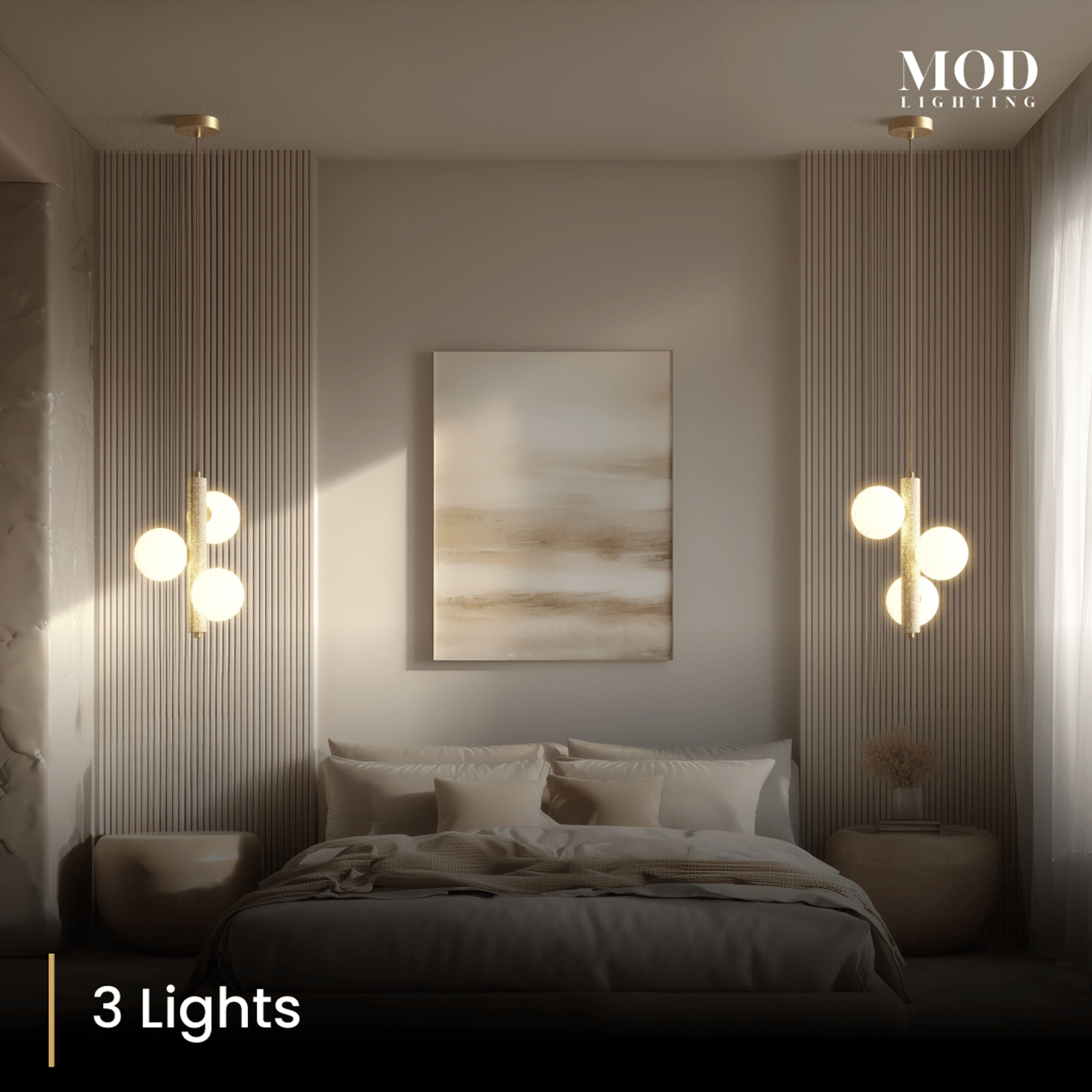 3 lights