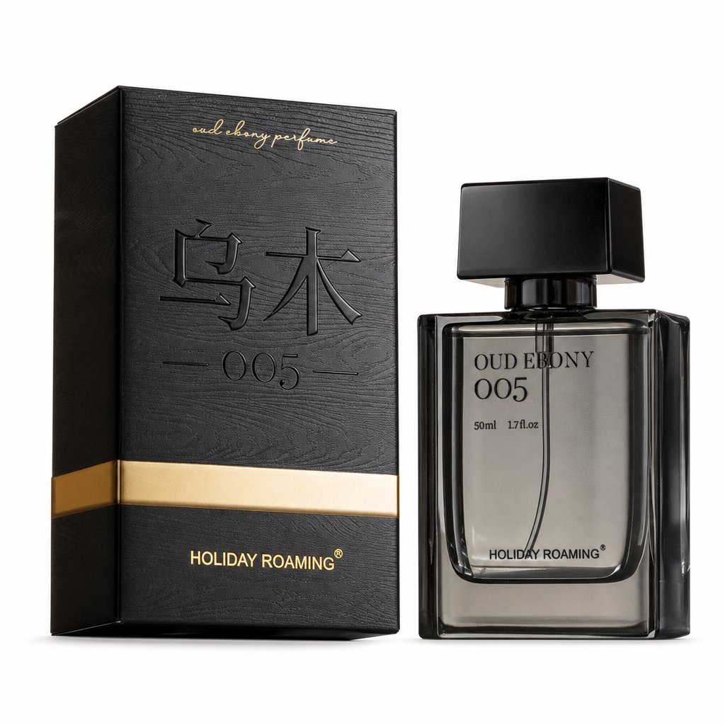 Holiday Roaming Oud Ebony 005 50ml men's oud perfume ready stock wholesale from Guangzhou China