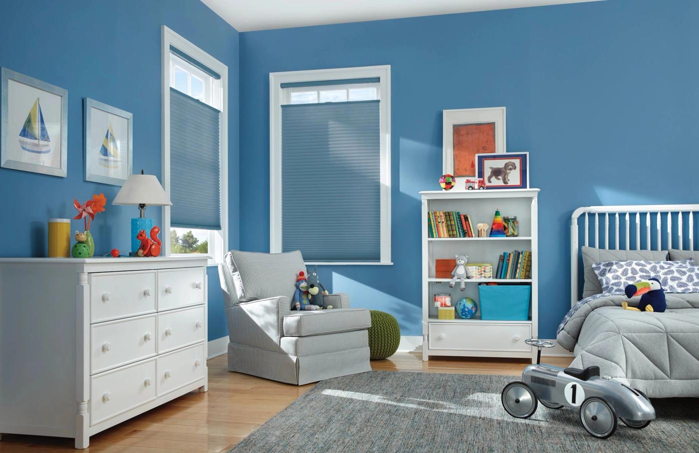 Colorful Top-down Bottom-up Cellular Shades