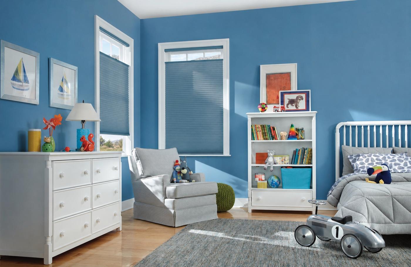 Colorful Top-down Bottom-up Cellular Shades