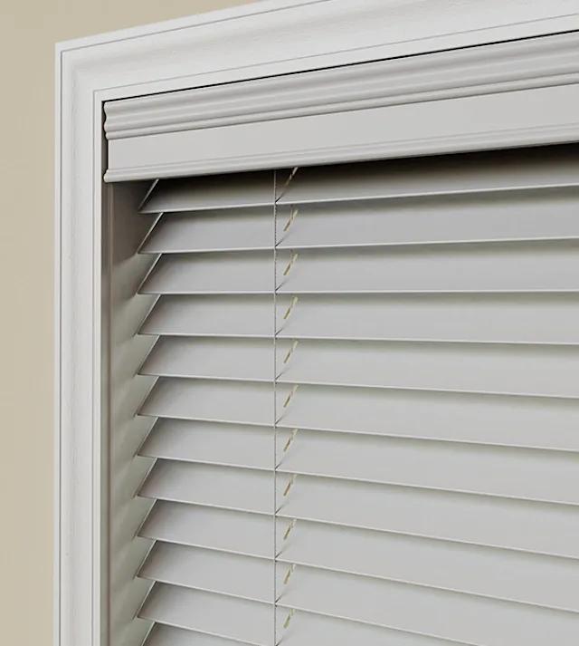 Wood Blinds with Valance