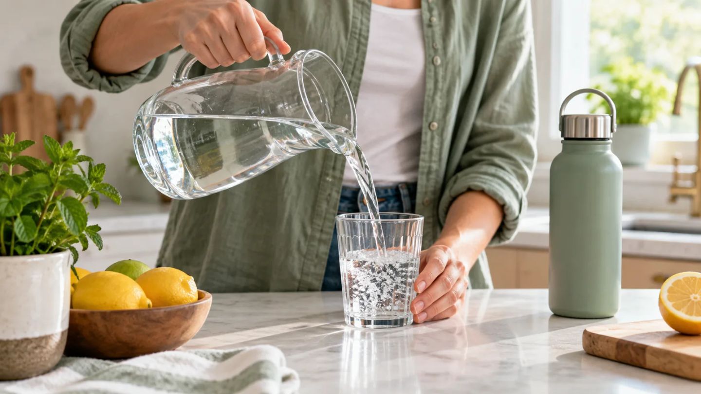 How to drink more water without chasing a litres target