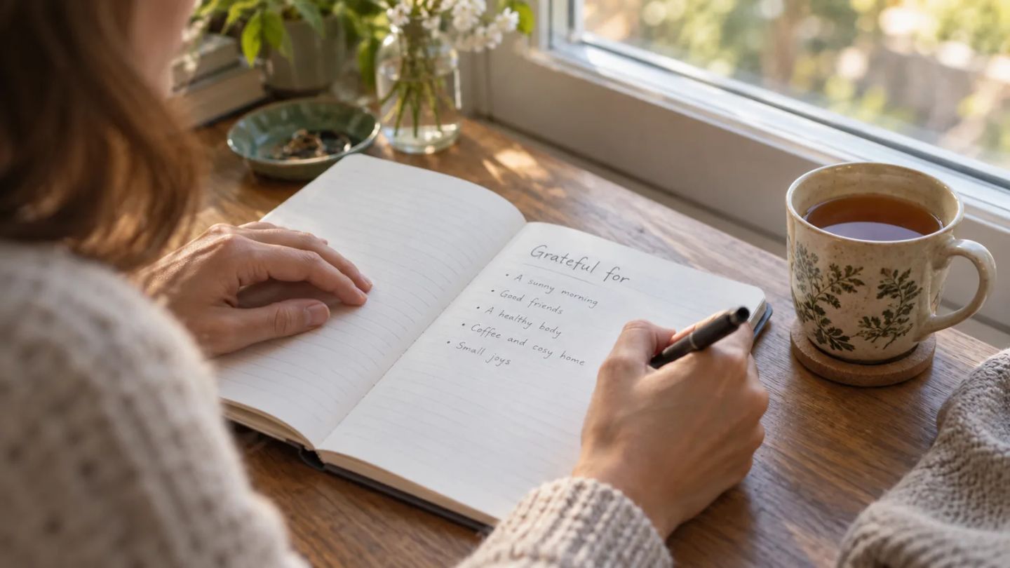 How to start and keep a gratitude journal