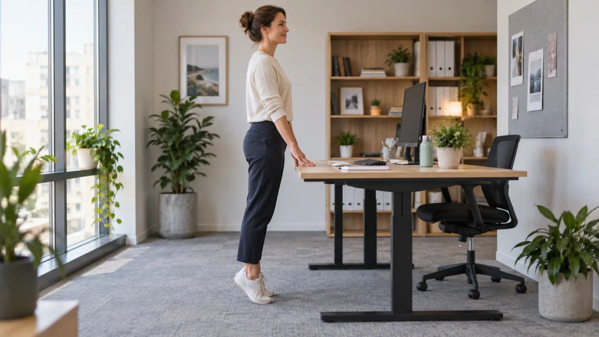 Desk exercises you can do at work: a 5-minute routine