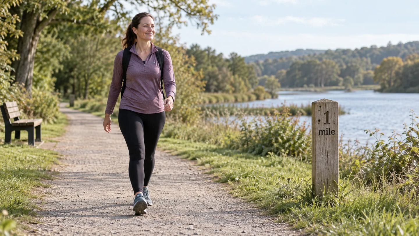 How many miles a day should you walk?