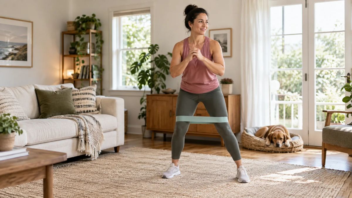 Low-impact workout: an 8-move home circuit that spares your joints