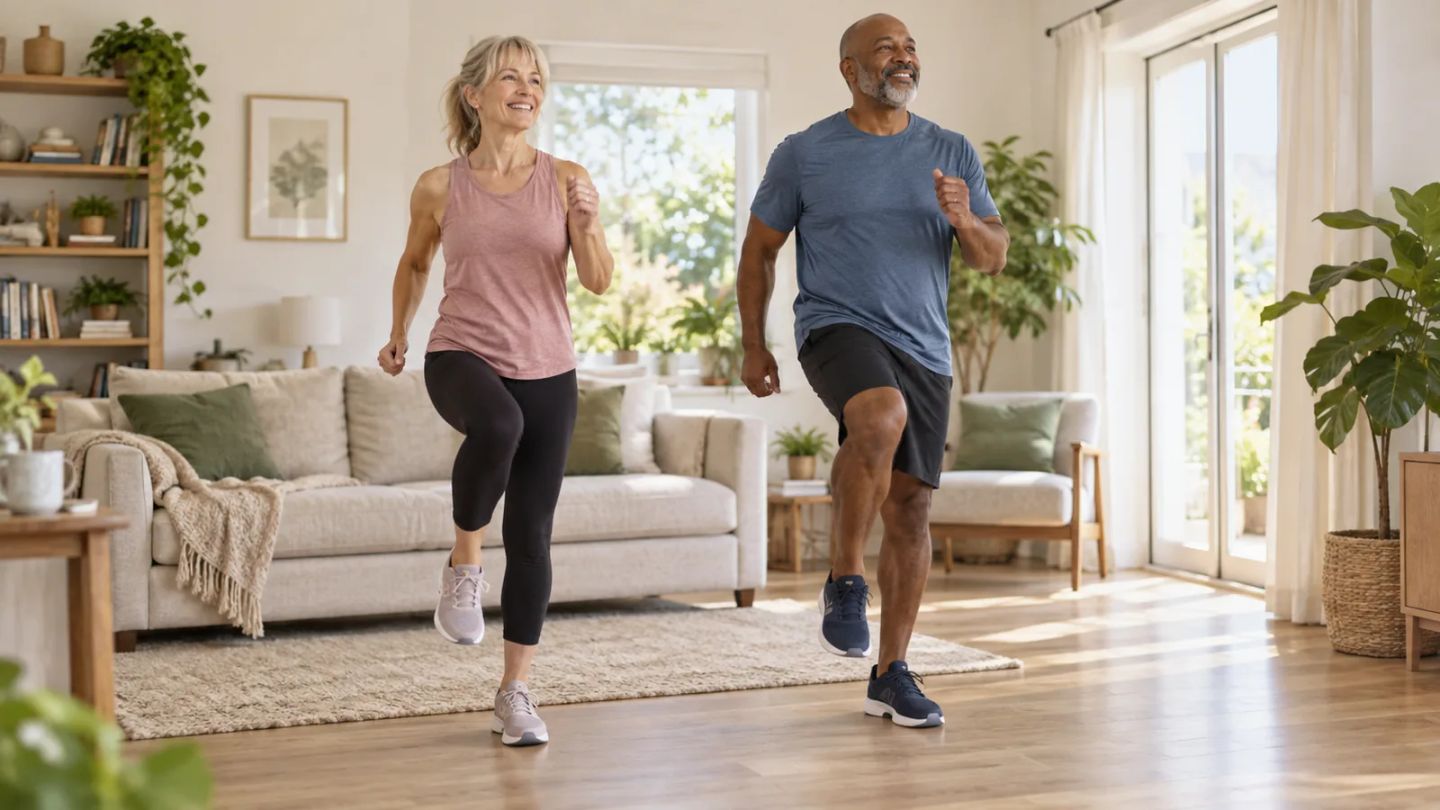 The indoor walking workout you can do at home with no treadmill