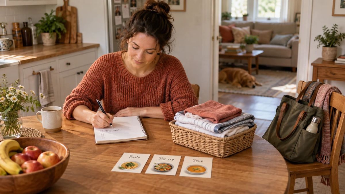 Sunday reset routine: a calmer start to your week