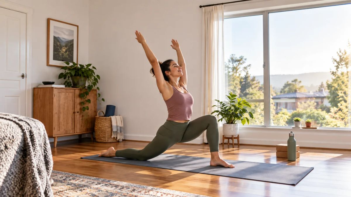 Morning yoga routine: a gentle 10-minute flow for beginners