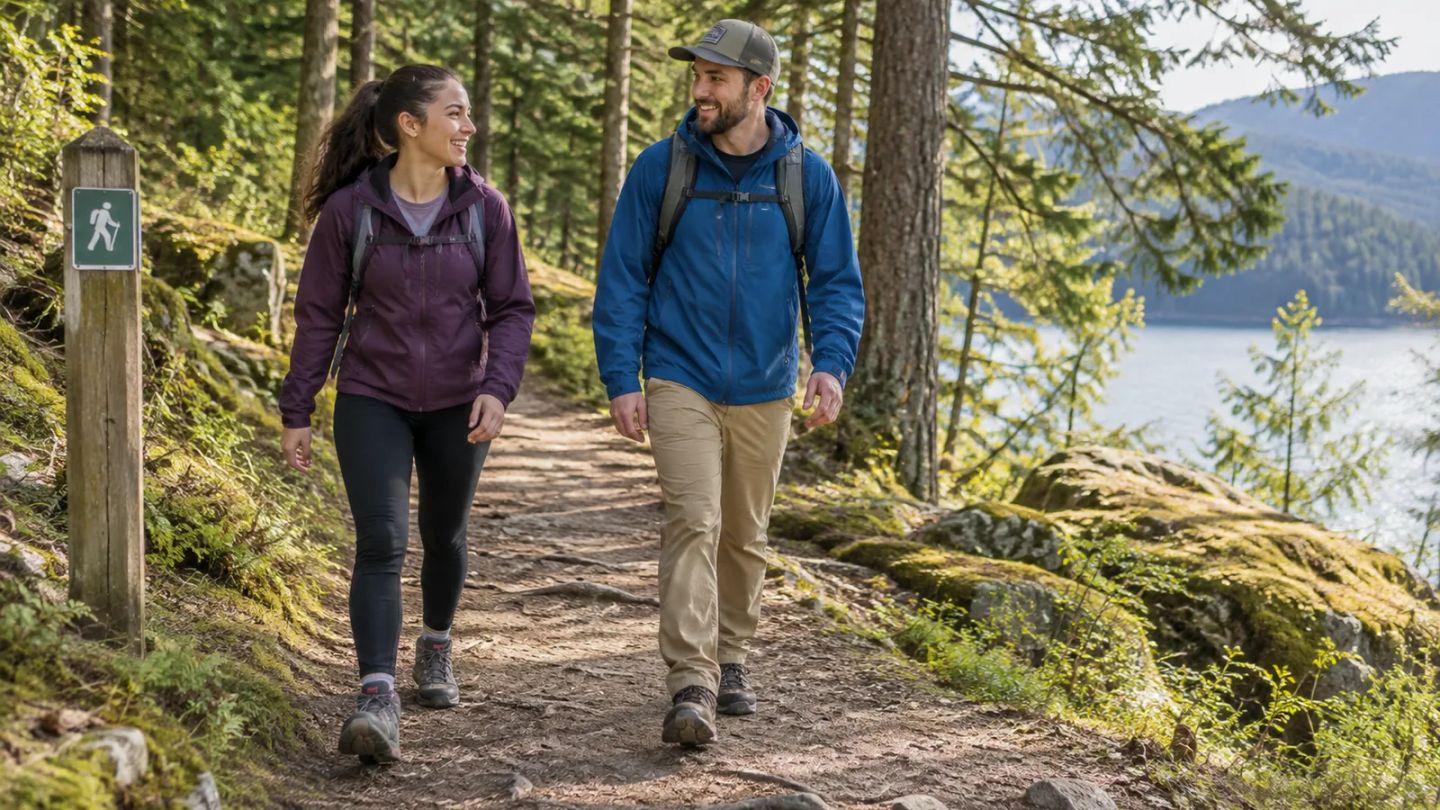Hiking for beginners your first trail, kit and safety