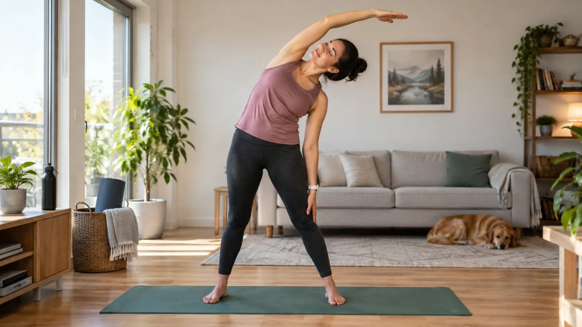 A full-body stretching routine: 11 stretches, head to toe