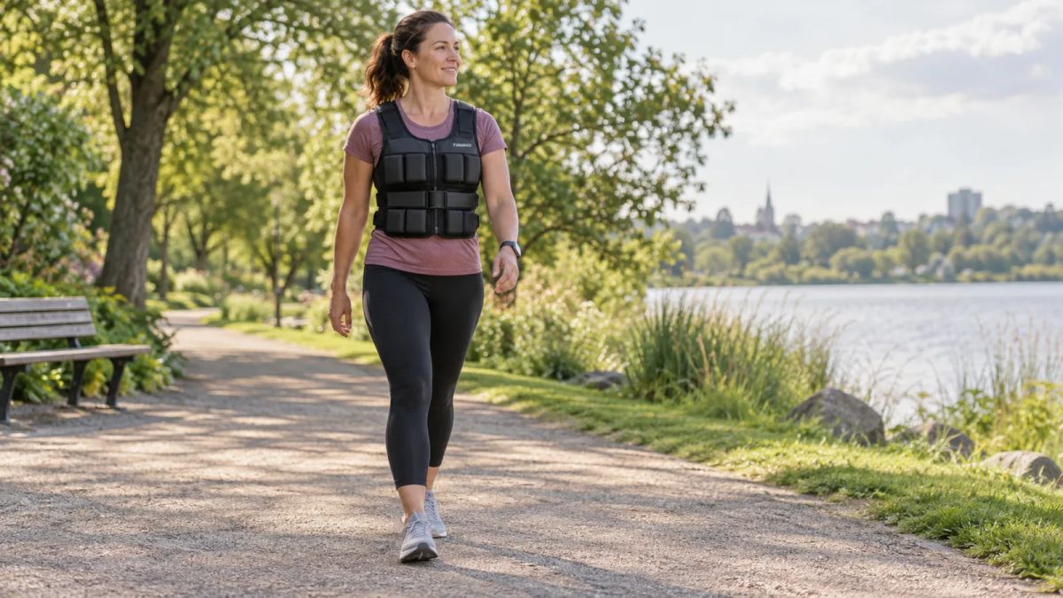 Benefits of walking with a weighted vest, and the honest limits
