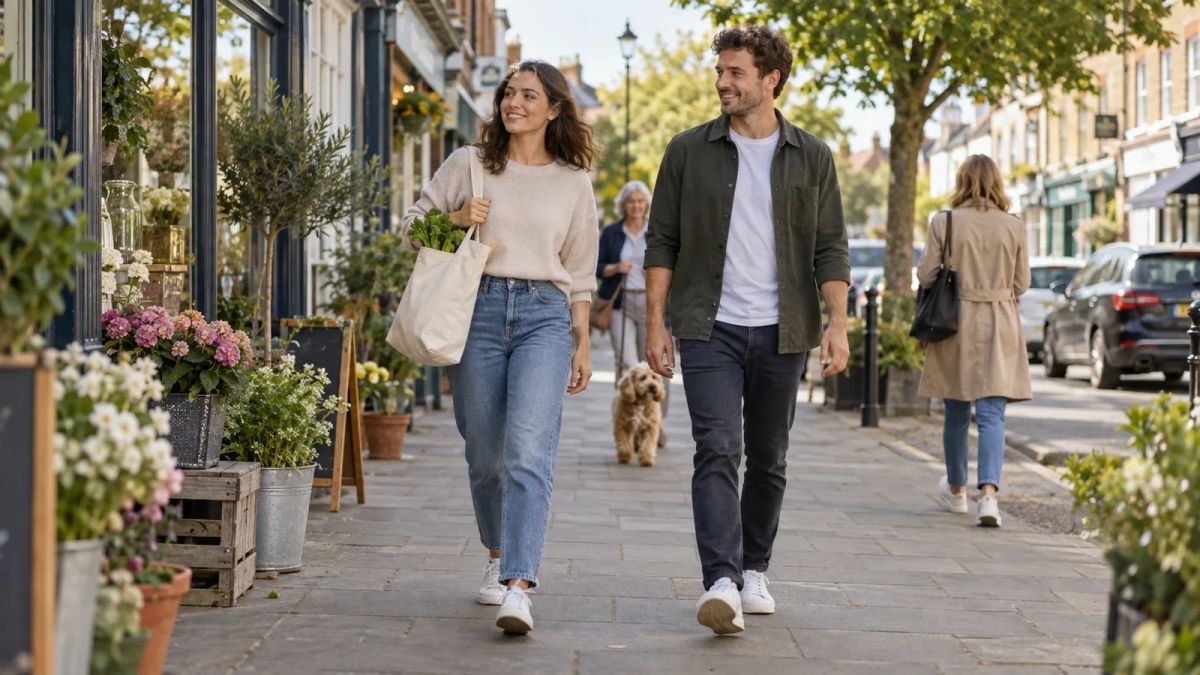 How many miles does the average person walk a day?