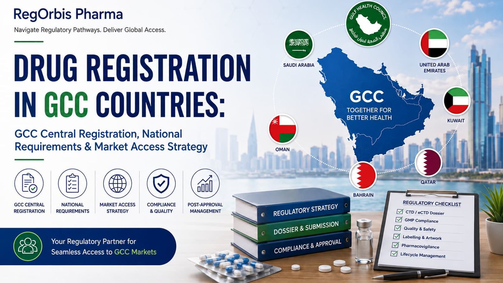 Drug Registration in GCC Countries: GCC Central Registration, National Requirements & Market Access Strategy