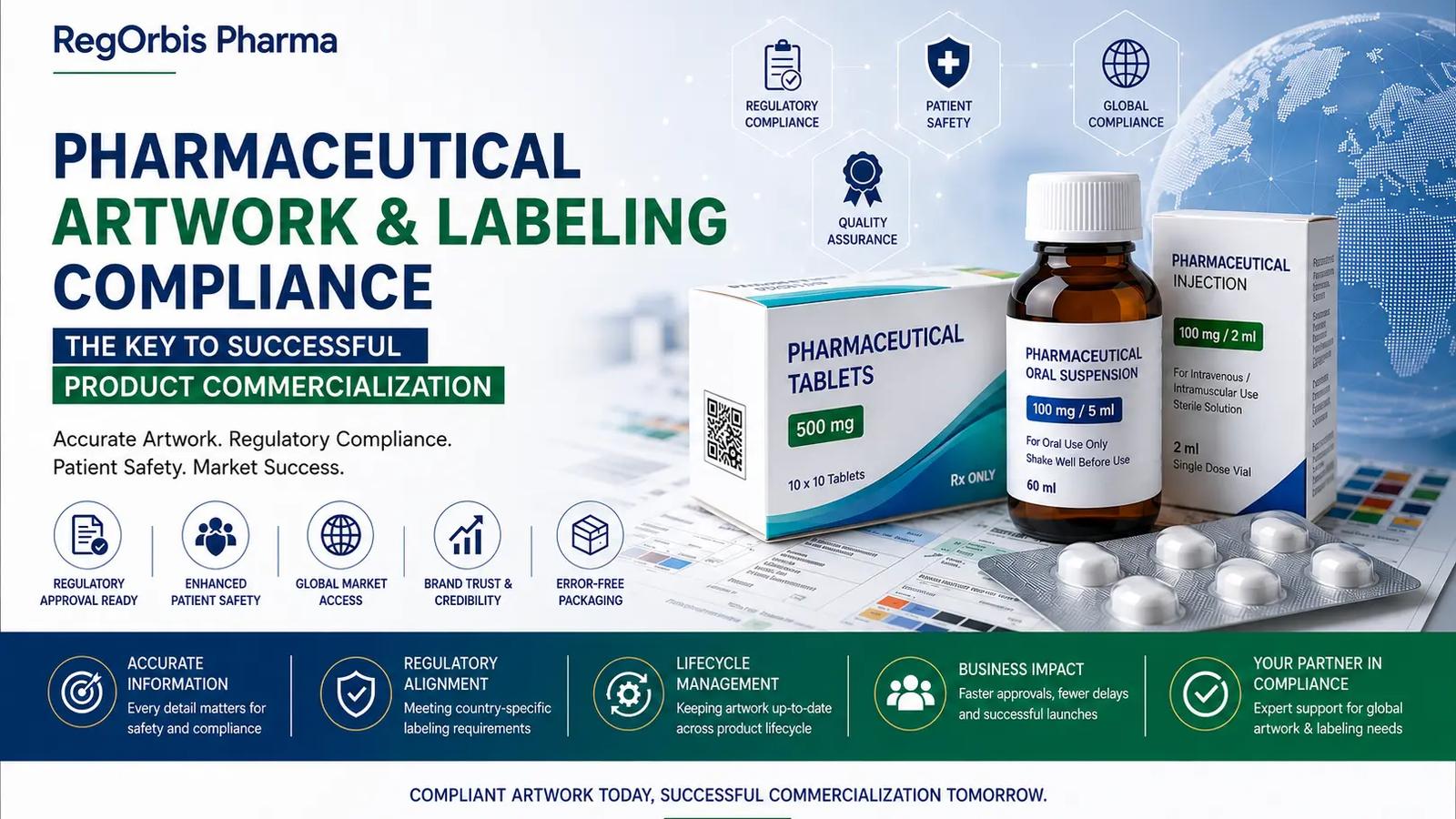 Pharmaceutical Artwork & Labelling Compliance: Why It Is Critical for Successful Product Commercialization