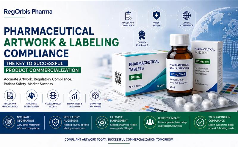 Pharmaceutical Artwork & Labelling Compliance: Why It Is Critical for Successful Product Commercialization