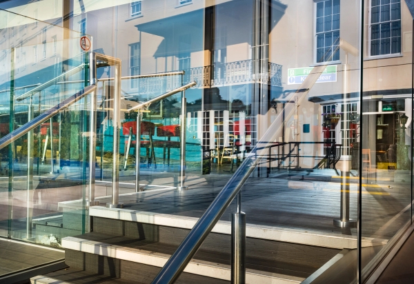 A background image for CAFE WINDOW