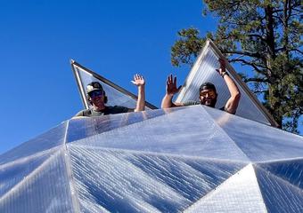 A Year Round Growing Dome Greenhouse, How Does it Work? image