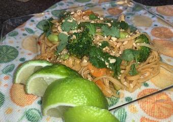 Simple Pad Thai Recipe: Shrimp, Chicken, or Vegan. image