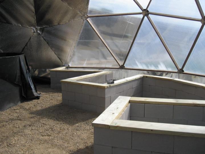 Cinder block at a school (33')