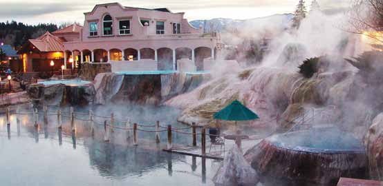 the Hot Springs Resort in Pagosa