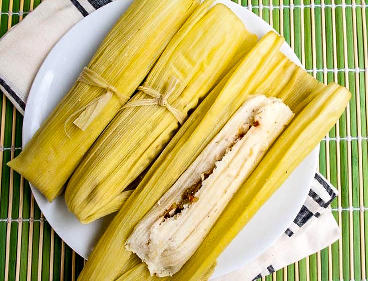 Organic Geen Chile Tamales Recipe