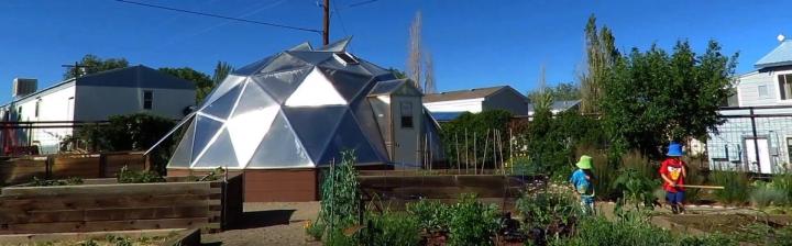Growing Dome at the Pine River Garden Club