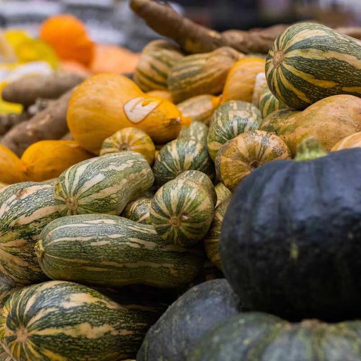 winter squash will keep for months in a root cellar