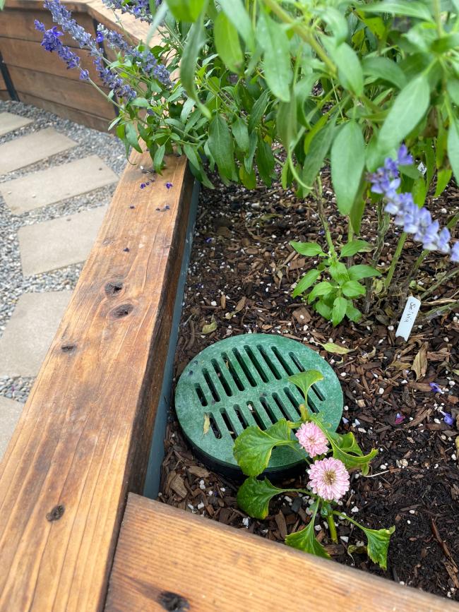 Growing Dome undersoil recirculation system vent