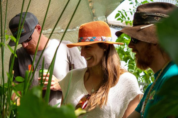 Private greenhouse tour