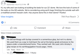 Happy Grower facebook post about raised garden beds