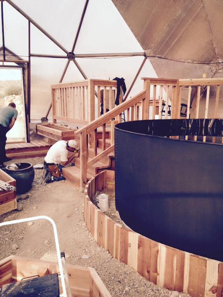 Raised platform for extra space