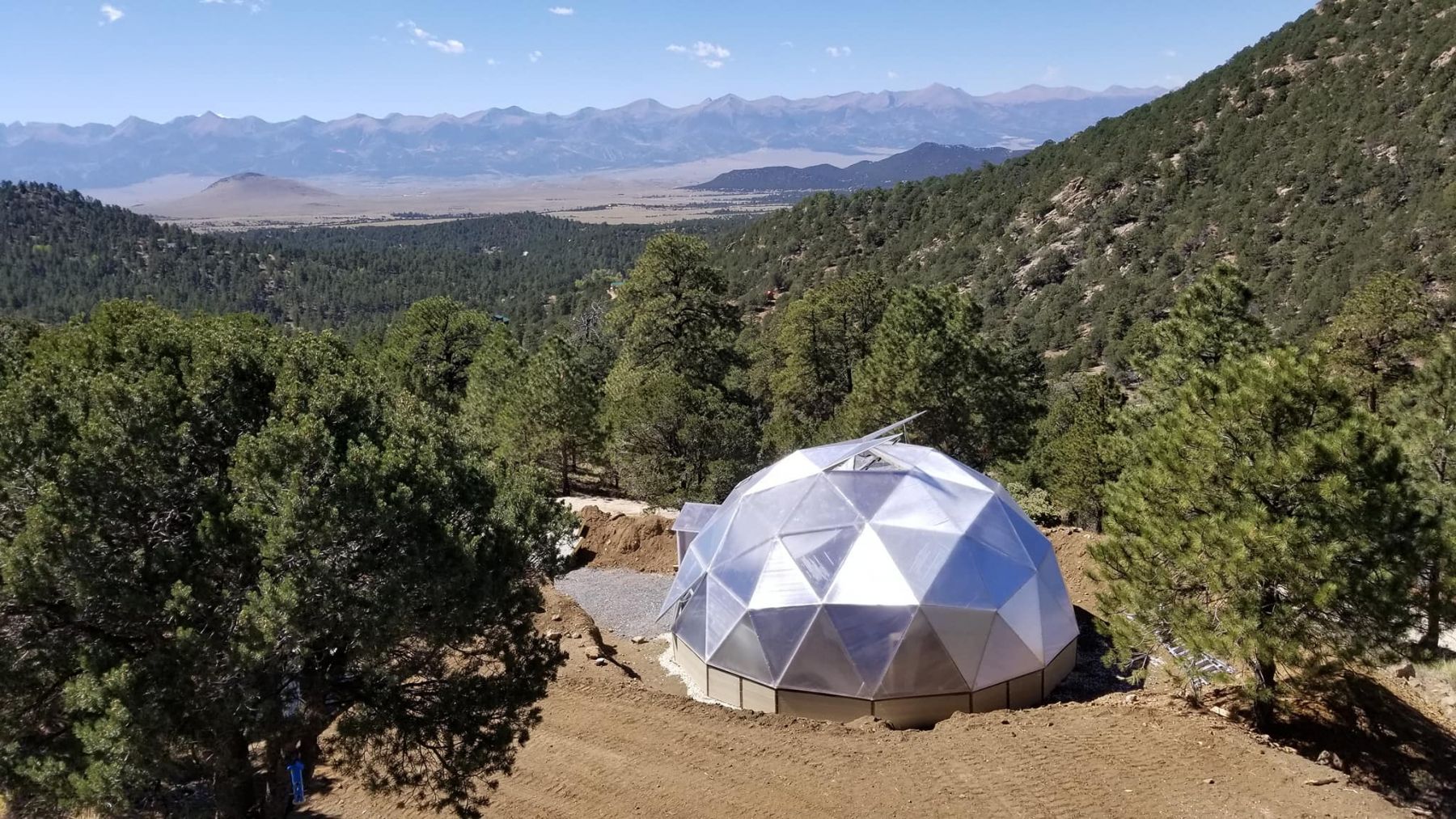 Geodesic Greenhouse Kits Featured on 9News image