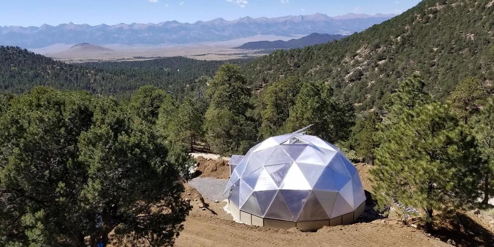 Geodesic Greenhouse Kits Featured on 9News image
