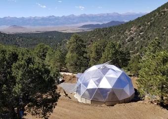Geodesic Greenhouse Kits Featured on 9News image