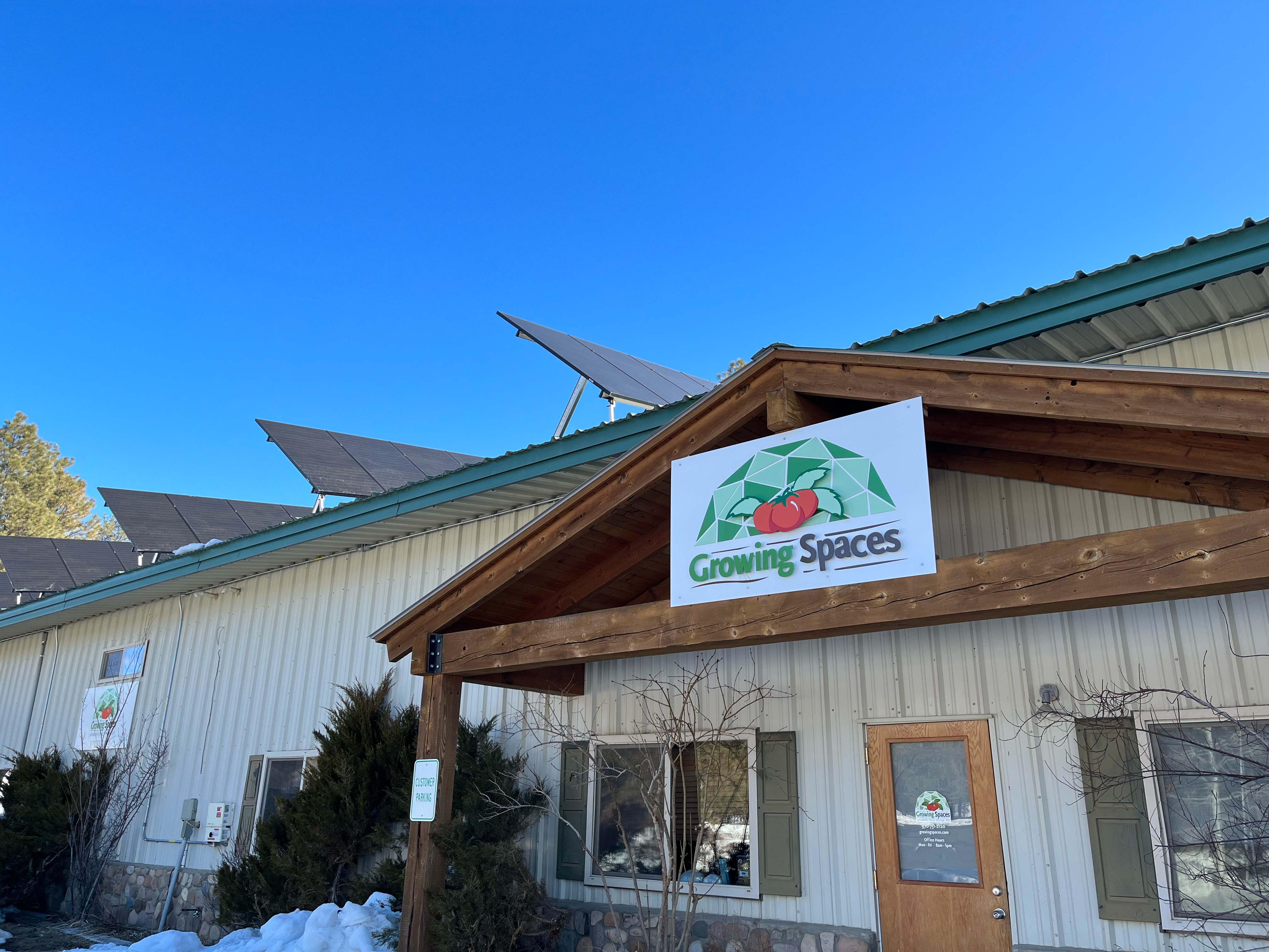 Growing Spaces Office and Shop located at 1860 Majestic Drive