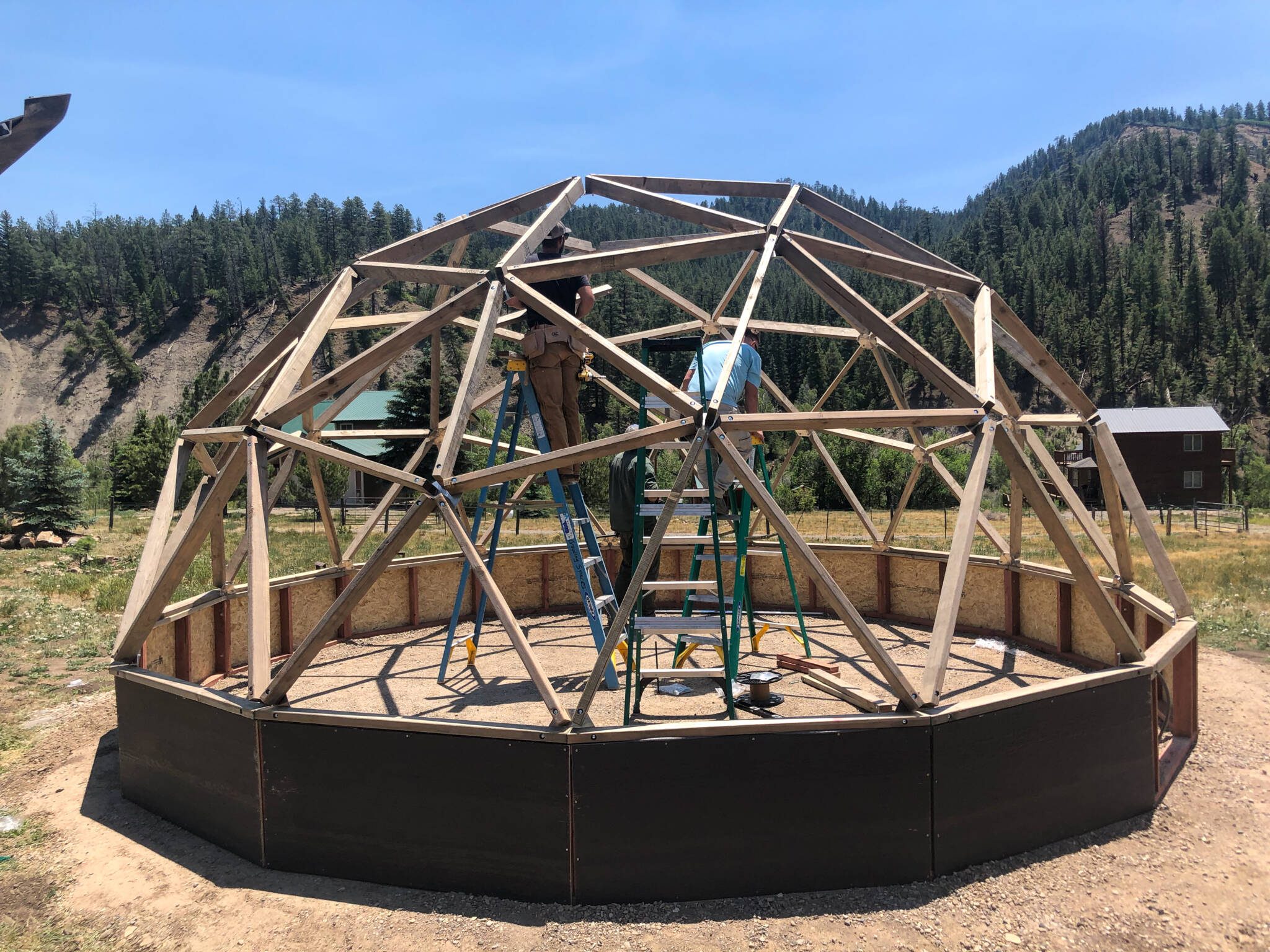 Building a backyard greenhouse