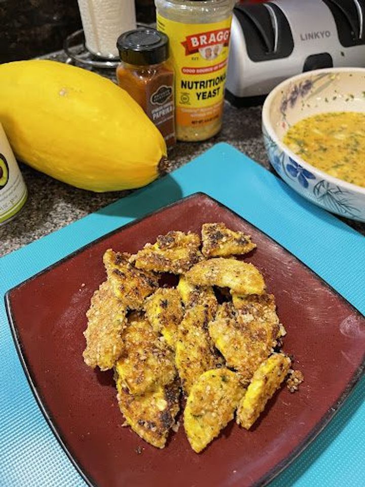 hot and ready squash chips