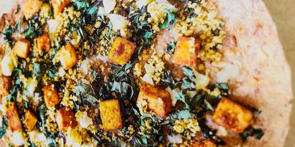 Skinny Buffalo Mushroom Pizza image