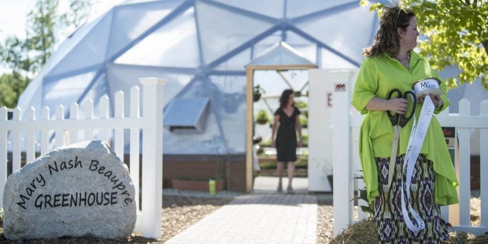 The Boys and Girls Clubs and the YMCA of Greater Waterville, Maine open new 42-foot Growing Dome Greenhouse image