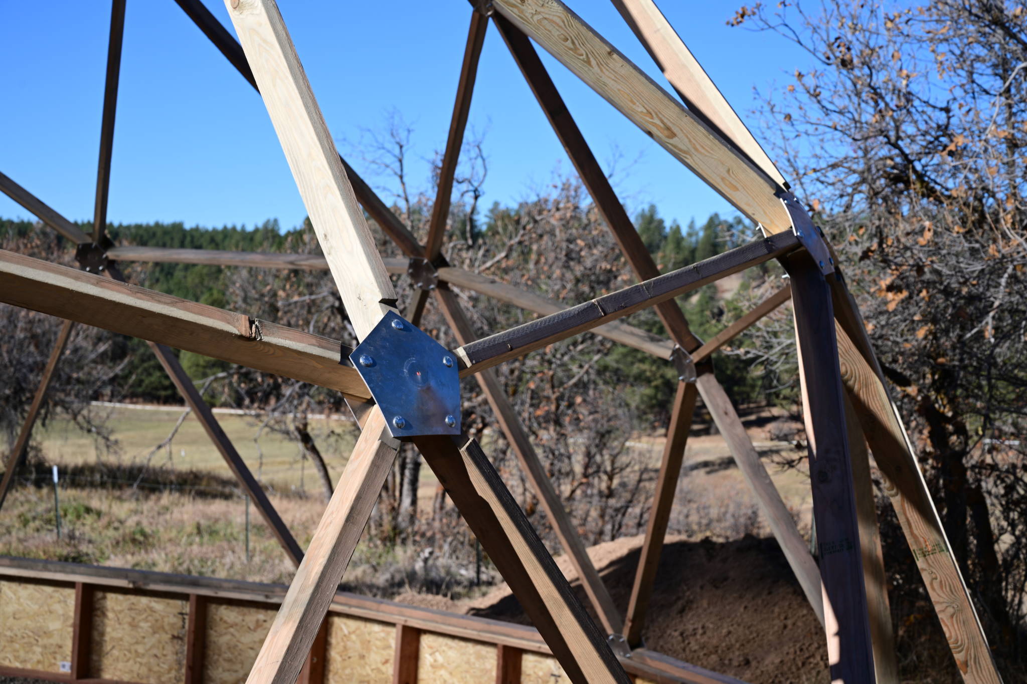 Geodesic Dome Greenhouse Hub and Strut