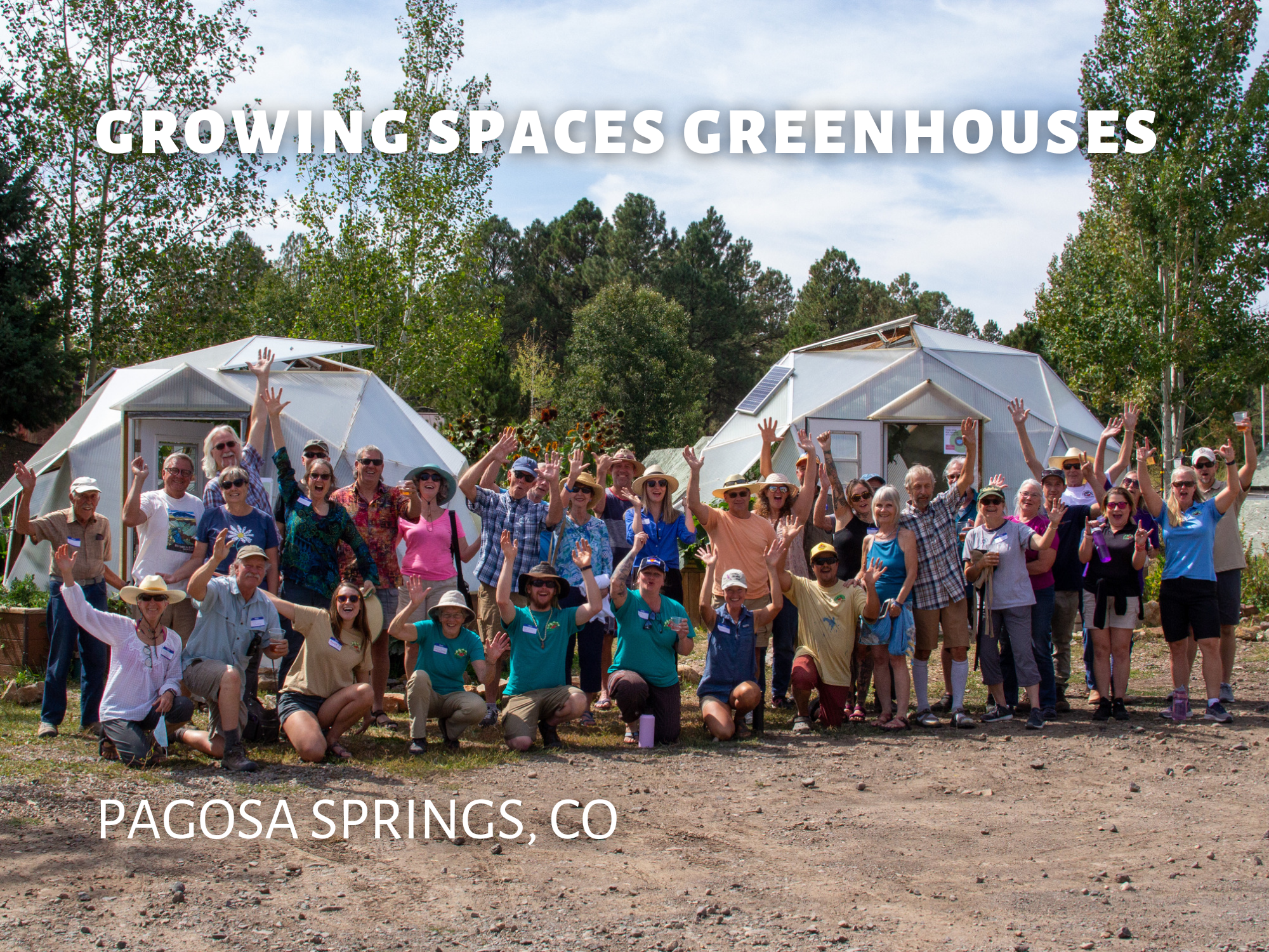 Growing Spaces team photo.