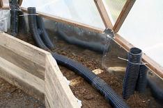 climate battery for sustainable greenhouse