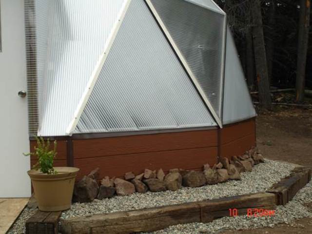 18' Growing Dome foundation wall