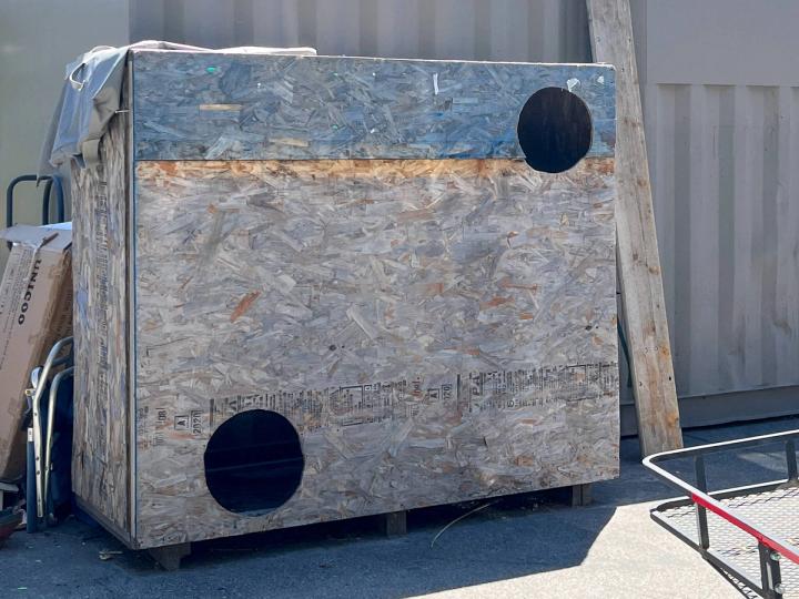 Repurposing the shipping crate